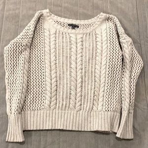 American Eagle - Grey knit sweater
